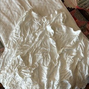 Women's White Sleepwear Set